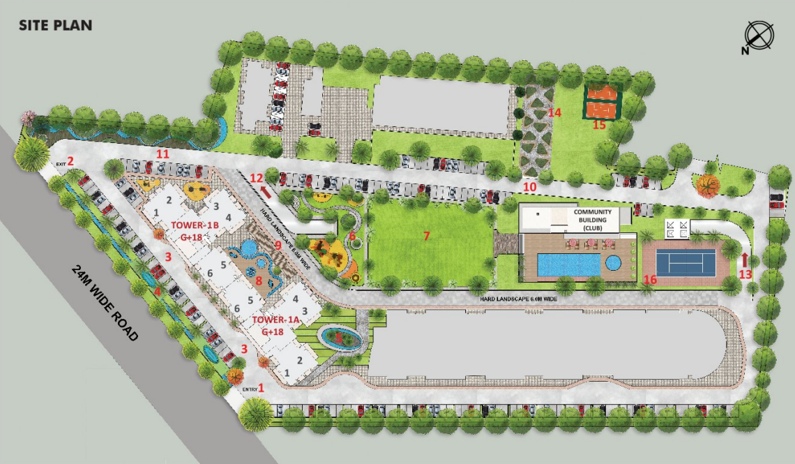 Emperium Premio,Master Plan | DhanBhumi